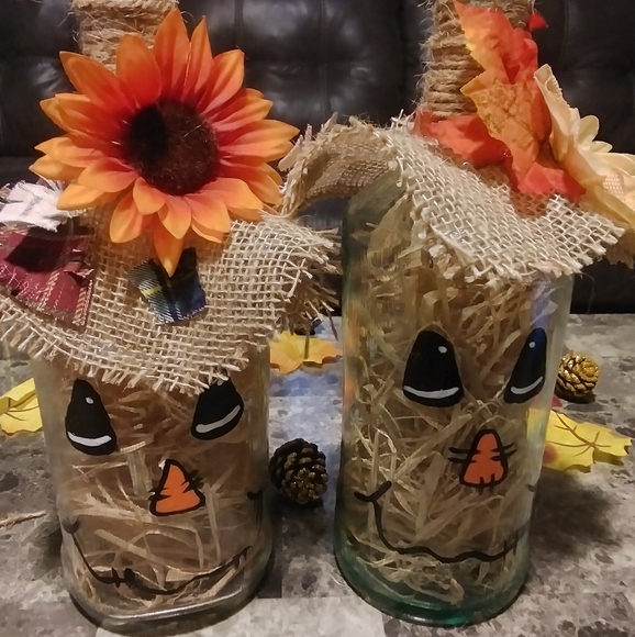 2 Gallon Scarecrows
